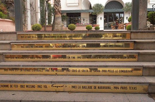 Cannes stair steps