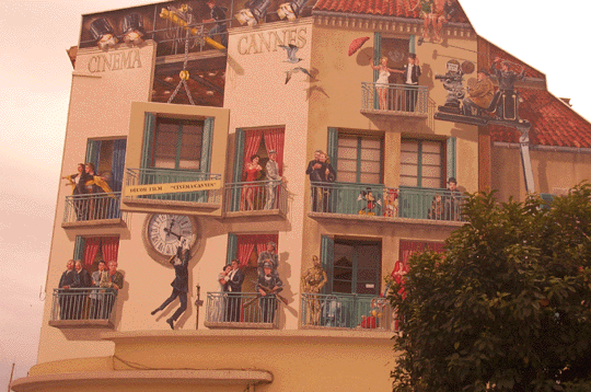 Cannes mural