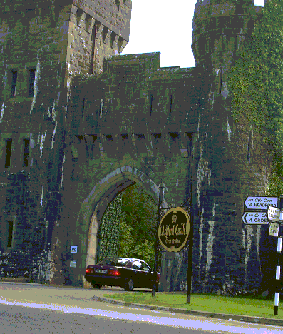 Ashford Castle main entrance